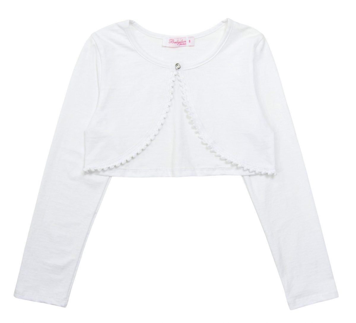 Παιδικά ρούχα - κορίτσι Babylon Fashion - ΣΗΜΑΝΤΙΚΟ: Σε περίπτωση διαφοράς τιμής από το κατάστημα ισχύει παντα και μόνο η τιμή του καταστήματος ΜΠΟΛΕΡΟ - ΛΕΥΚΟ ΛΕΥΚΟ