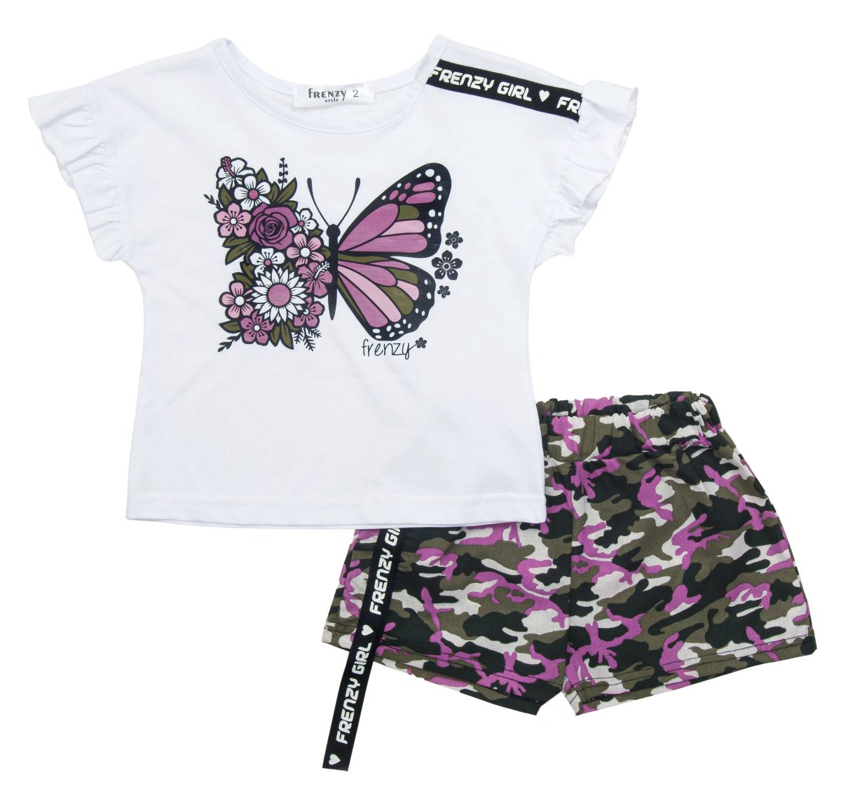 Παιδικά ρούχα - κορίτσι Babylon Fashion - ΣΗΜΑΝΤΙΚΟ: Σε περίπτωση διαφοράς τιμής από το κατάστημα ισχύει παντα και μόνο η τιμή του καταστήματος ΣΕΤ ΤΟΥΝΙΚ ΣΟΡΤΣ - ΛΕΥΚΟ ΦΟΥΞ ΛΕΥΚΟ ΦΟΥΞ