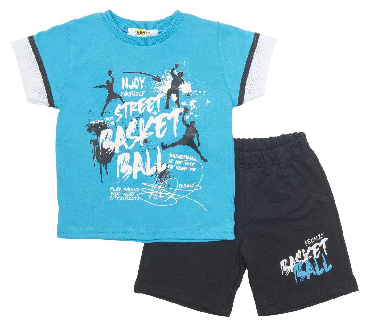 Παιδικά ρούχα - κορίτσι Babylon Fashion - ΣΗΜΑΝΤΙΚΟ: Σε περίπτωση διαφοράς τιμής από το κατάστημα ισχύει παντα και μόνο η τιμή του καταστήματος ΣΕΤ ΜΠΛΟΥΖΑ ΒΕΡΜΟΥΔΑ - Τυρκουαζ μαυρο ΤΥΡΚΟΥΑΖ ΜΑΥΡΟ