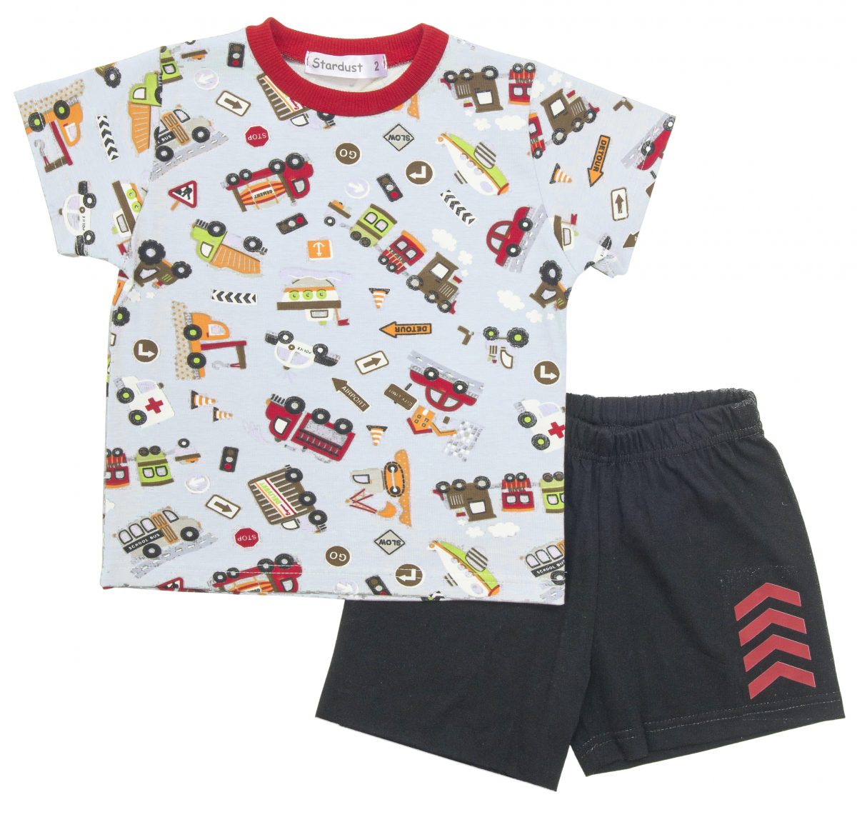 ΣΕΤ ΠΙΤΖΑΜΑ - ΜΑΥΡΟ ΜΑΥΡΟ