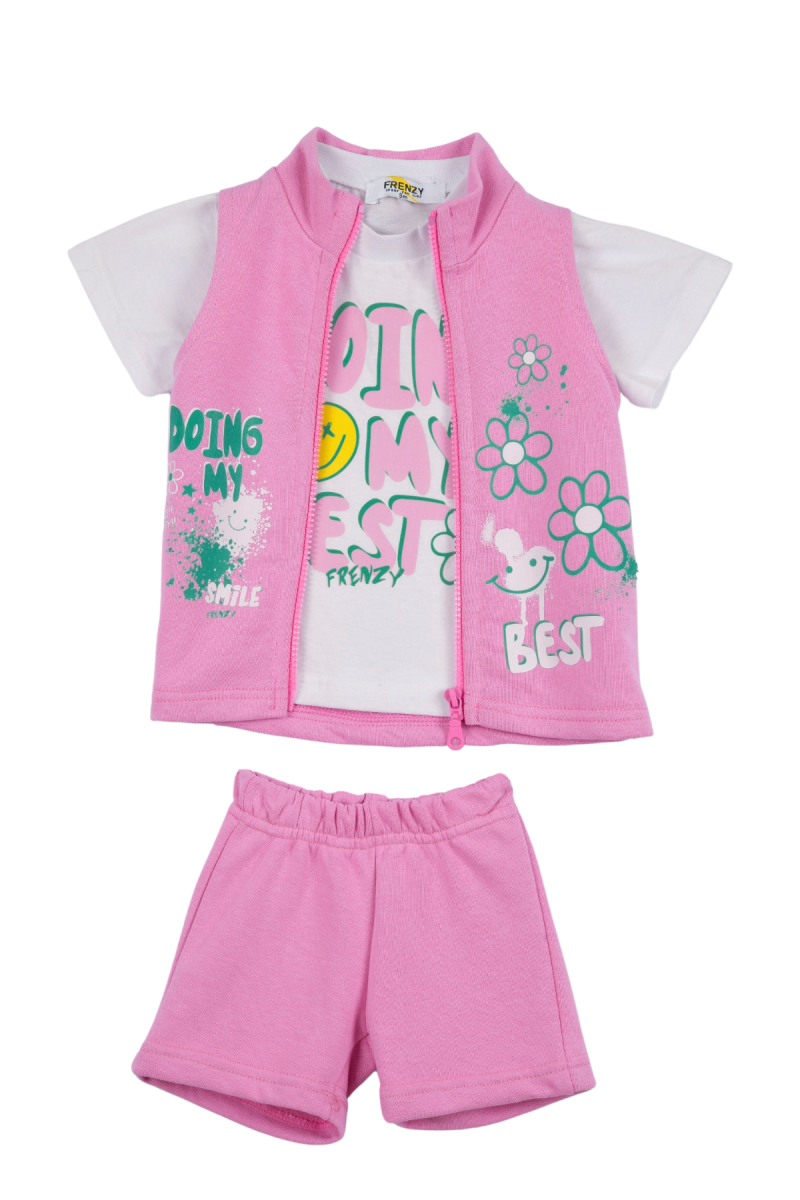 Παιδικά ρούχα - κορίτσι Babylon Fashion - ΣΗΜΑΝΤΙΚΟ: Σε περίπτωση διαφοράς τιμής από το κατάστημα ισχύει παντα και μόνο η τιμή του καταστήματος ΣΕΤ ΜΠΛΟΥΖΑ ΣΟΡΤΣ ΖΑΚΕΤΑ - ΛΕΥΚΟ ΓΡΑΝΙΤΑ ΛΕΥΚΟ ΓΡΑΝΙΤΑ