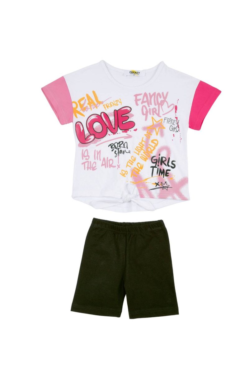 Παιδικά ρούχα - κορίτσι Babylon Fashion - ΣΗΜΑΝΤΙΚΟ: Σε περίπτωση διαφοράς τιμής από το κατάστημα ισχύει παντα και μόνο η τιμή του καταστήματος ΣΕΤ ΜΠΛΟΥΖΑ ΚΟΛΑΝ - ΛΕΥΚΟ ΜΑΥΡΟ ΛΕΥΚΟ ΜΑΥΡΟ