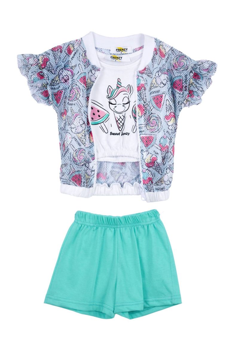 Παιδικά ρούχα - κορίτσι Babylon Fashion - ΣΗΜΑΝΤΙΚΟ: Σε περίπτωση διαφοράς τιμής από το κατάστημα ισχύει παντα και μόνο η τιμή του καταστήματος ΣΕΤ ΜΠΛΟΥΖΑ ΣΟΡΤΣ ΖΑΚΕΤΑ - ΛΕΥΚΟ ΒΕΡΑΜΑΝ ΛΕΥΚΟ ΒΕΡΑΜΑΝ