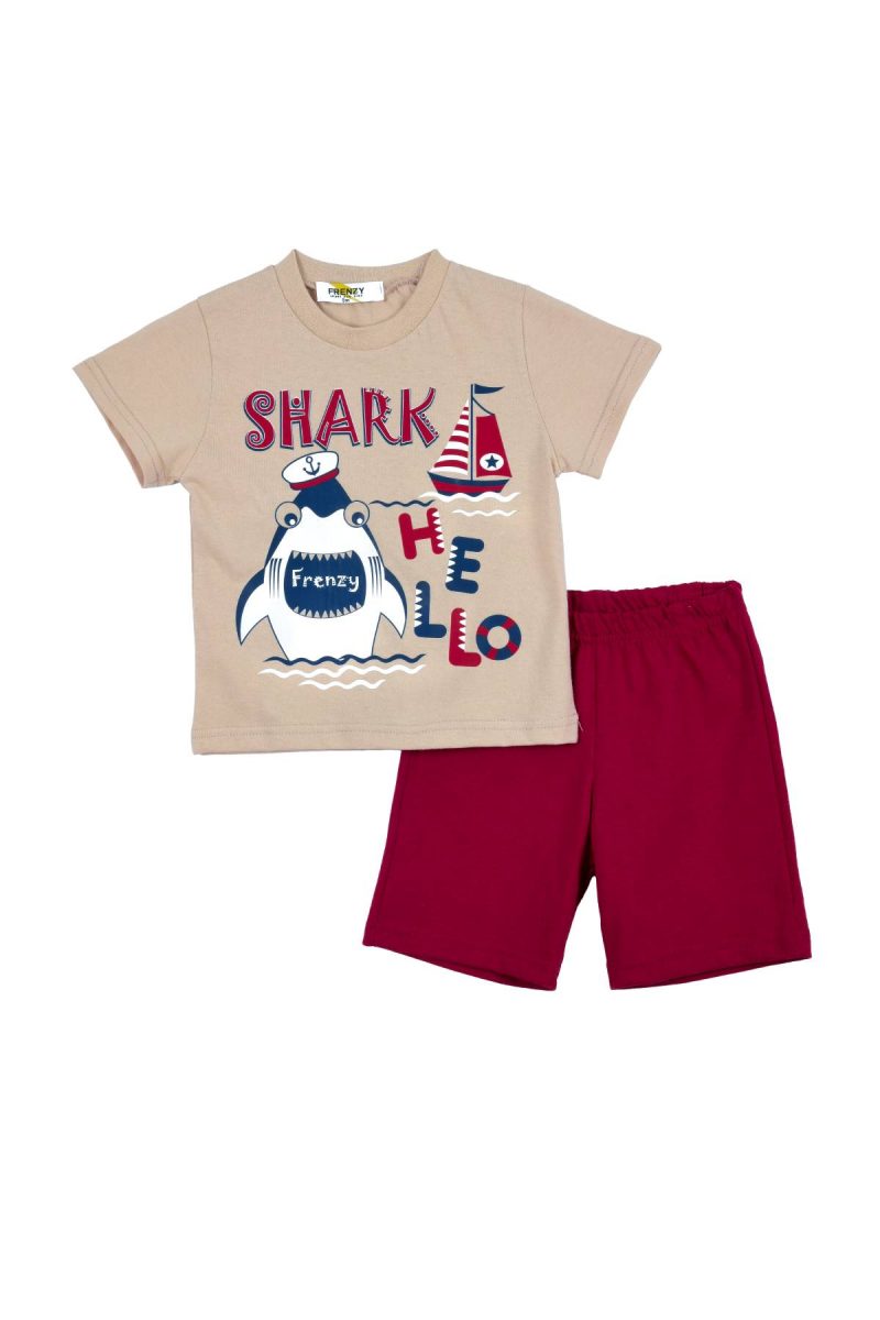 Παιδικά ρούχα - κορίτσι Babylon Fashion - ΣΗΜΑΝΤΙΚΟ: Σε περίπτωση διαφοράς τιμής από το κατάστημα ισχύει παντα και μόνο η τιμή του καταστήματος ΣΕΤ ΜΠΛΟΥΖΑ ΒΕΡΜΟΥΔΑ - Μπεζ κοκκινο ΜΠΕΖ ΚΟΚΚΙΝΟ