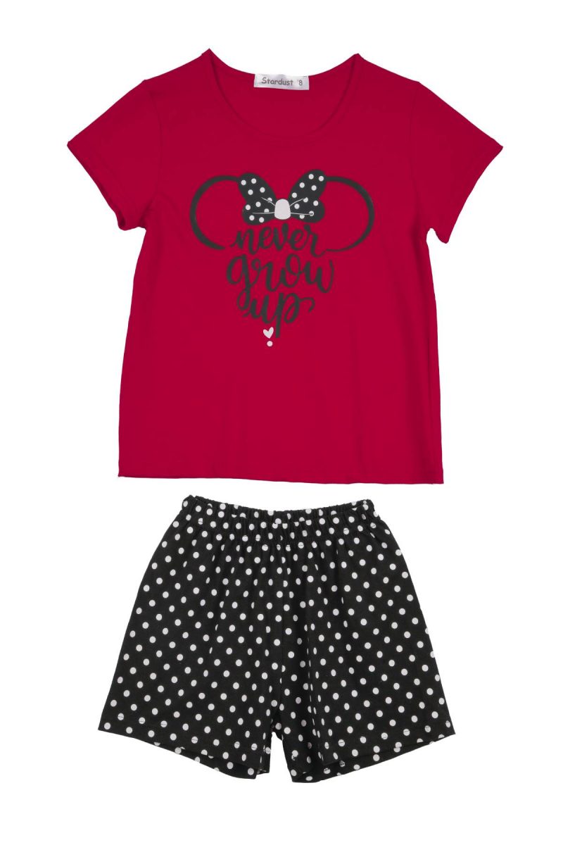 ΣΕΤ ΠΙΤΖΑΜΑ - ΚΟΚΚΙΝΟ ΜΑΥΡΟ ΚΟΚΚΙΝΟ ΜΑΥΡΟ