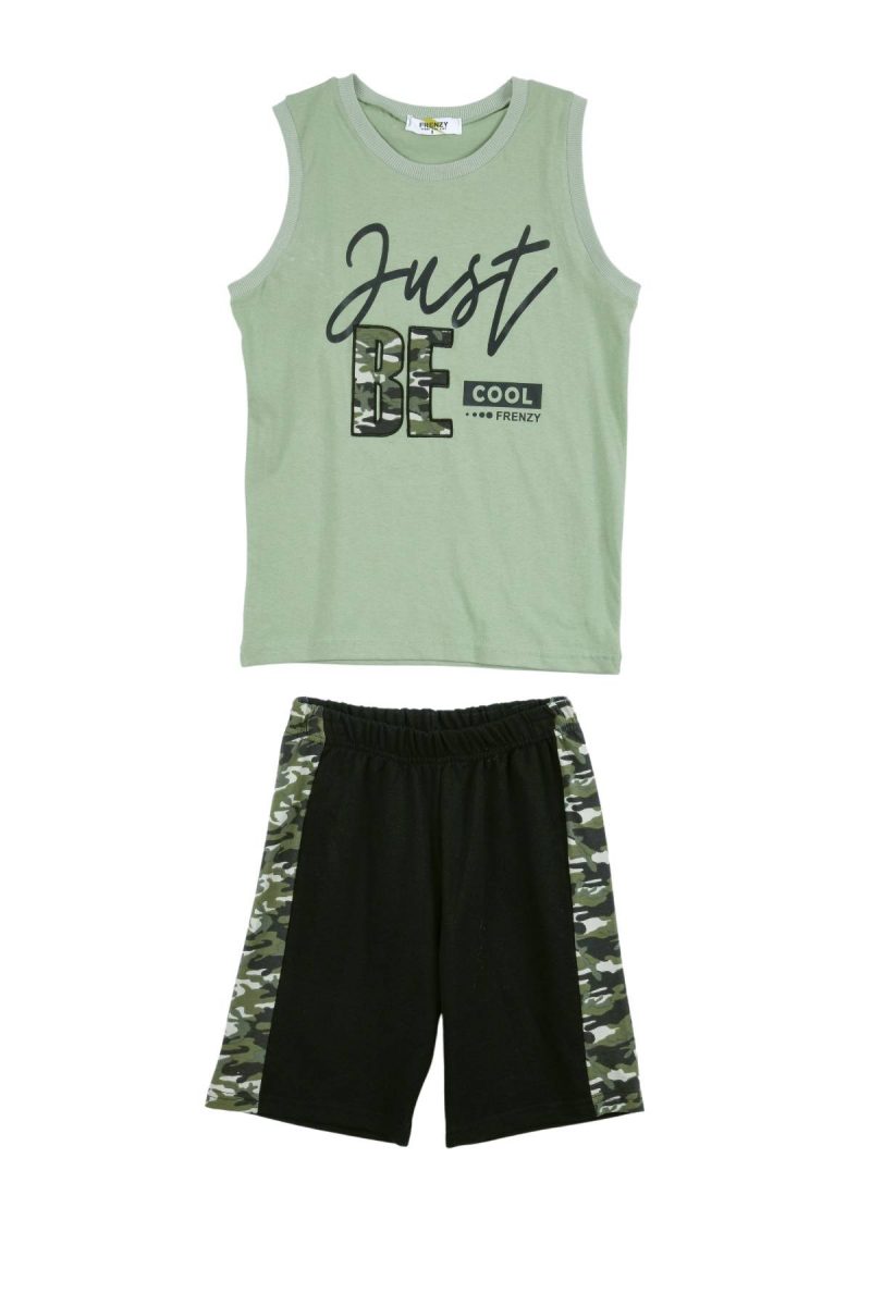 Παιδικά ρούχα - κορίτσι Babylon Fashion - ΣΗΜΑΝΤΙΚΟ: Σε περίπτωση διαφοράς τιμής από το κατάστημα ισχύει παντα και μόνο η τιμή του καταστήματος ΣΕΤ ΜΠΛΟΥΖΑ ΒΕΡΜΟΥΔΑ - Φυστικι μαυρο ΦΥΣΤΙΚΙ ΜΑΥΡΟ