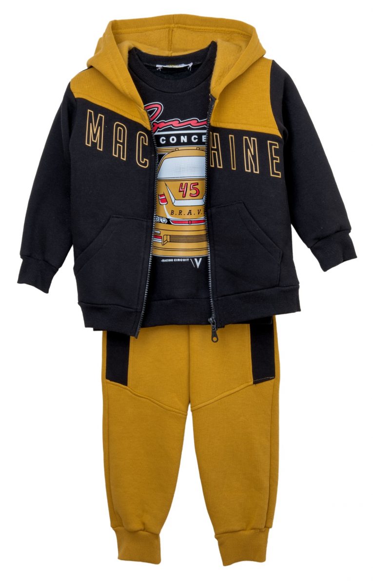 Παιδικά ρούχα - κορίτσι Babylon Fashion - ΣΗΜΑΝΤΙΚΟ: Σε περίπτωση διαφοράς τιμής από το κατάστημα ισχύει παντα και μόνο η τιμή του καταστήματος ΣΕΤ ΦΟΡΜΑ 3ΤΜΧ - Μαυρο μουσταρδι ΜΑΥΡΟ ΜΟΥΣΤΑΡΔΙ