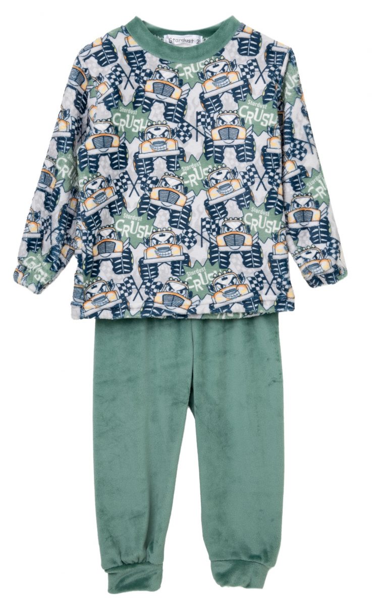 ΣΕΤ ΠΙΤΖΑΜΑ - ΕΚΡΟΥ ΠΡΑΣΙΝΟ ΕΚΡΟΥ ΠΡΑΣΙΝΟ