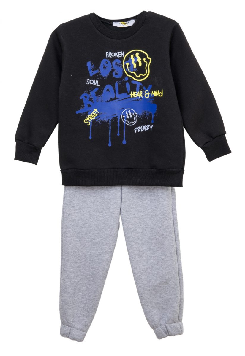 Παιδικά ρούχα - κορίτσι Babylon Fashion - ΣΗΜΑΝΤΙΚΟ: Σε περίπτωση διαφοράς τιμής από το κατάστημα ισχύει παντα και μόνο η τιμή του καταστήματος ΣΕΤ ΦΟΡΜΑ - ΜΑΥΡΟ ΓΚΡΙ ΜΑΥΡΟ ΓΚΡΙ