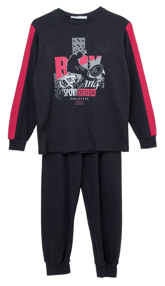 ΣΕΤ ΠΙΤΖΑΜΑ - ΜΑΥΡΟ ΜΑΥΡΟ