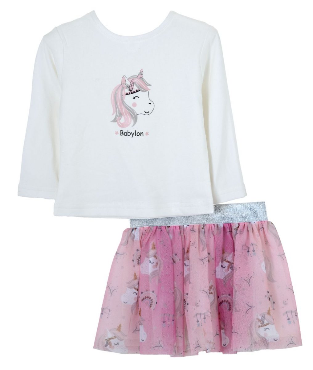 Παιδικά ρούχα - κορίτσι Babylon Fashion - ΣΗΜΑΝΤΙΚΟ: Σε περίπτωση διαφοράς τιμής από το κατάστημα ισχύει παντα και μόνο η τιμή του καταστήματος ΣΕΤ ΜΠΛΟΥΖΑ ΦΟΥΣΤΑ - ΤΥΠΟΣ ΤΥΠΟΣ