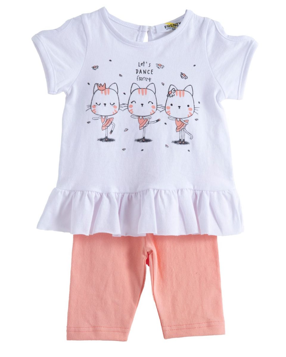 Παιδικά ρούχα - κορίτσι Babylon Fashion - ΣΗΜΑΝΤΙΚΟ: Σε περίπτωση διαφοράς τιμής από το κατάστημα ισχύει παντα και μόνο η τιμή του καταστήματος ΣΕΤ ΜΠΛΟΥΖΑ ΚΟΛΑΝ - Λευκο ροδακινι ΛΕΥΚΟ ΡΟΔΑΚΙΝΙ