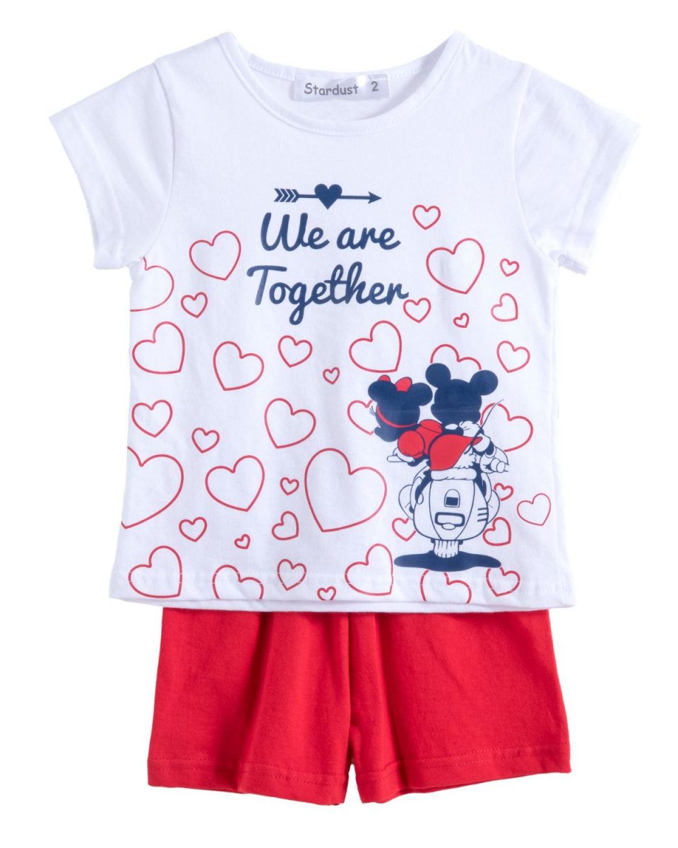 ΣΕΤ ΠΙΤΖΑΜΑ - ΛΕΥΚΟ ΚΟΚΚΙΝΟ ΛΕΥΚΟ ΚΟΚΚΙΝΟ