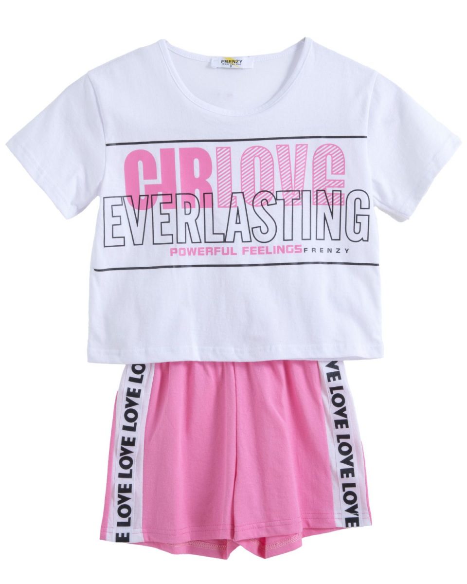 Παιδικά ρούχα - κορίτσι Babylon Fashion - ΣΗΜΑΝΤΙΚΟ: Σε περίπτωση διαφοράς τιμής από το κατάστημα ισχύει παντα και μόνο η τιμή του καταστήματος ΣΕΤ ΜΠΛΟΥΖΑ ΣΟΡΤΣ - ΛΕΥΚΟ ΓΡΑΝΙΤΑ ΛΕΥΚΟ ΓΡΑΝΙΤΑ