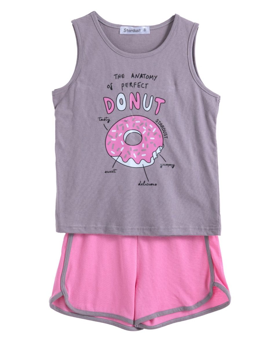 ΣΕΤ ΠΙΤΖΑΜΑ - ΓΚΡΙ ΓΡΑΝΙΤΑ ΓΚΡΙ ΓΡΑΝΙΤΑ