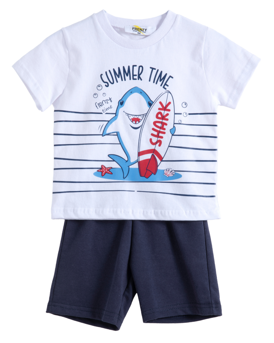 ΣΕΤ ΜΠΛΟΥΖΑ ΒΕΡΜΟΥΔΑ - ΛΕΥΚΟ ΜΑΡΕΝ ΛΕΥΚΟ ΜΑΡΕΝ