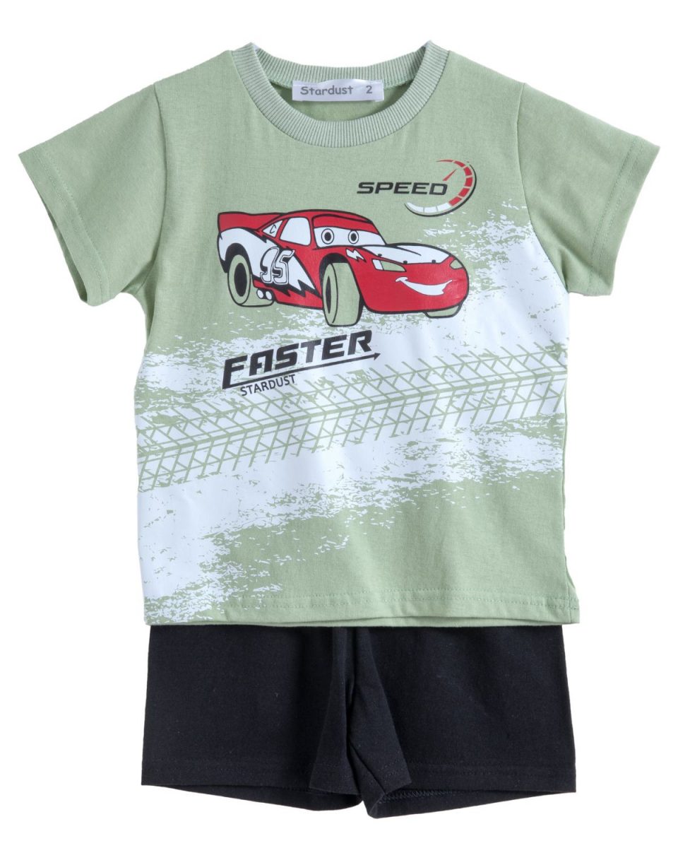 ΣΕΤ ΠΙΤΖΑΜΑ - Φυστικι μαυρο ΦΥΣΤΙΚΙ ΜΑΥΡΟ