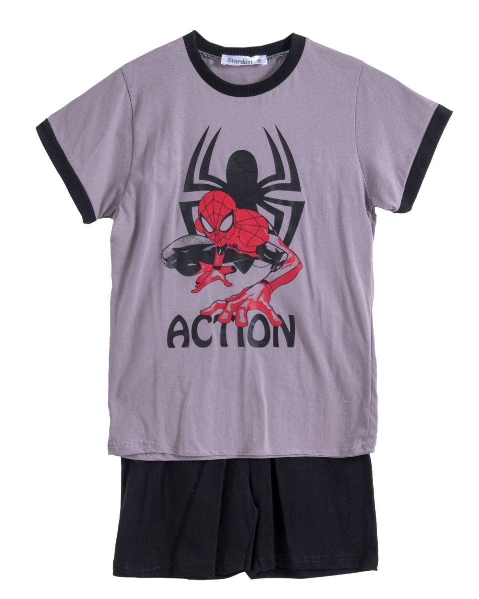 ΣΕΤ ΠΙΤΖΑΜΑ - ΓΚΡΙ ΜΑΥΡΟ ΓΚΡΙ ΜΑΥΡΟ