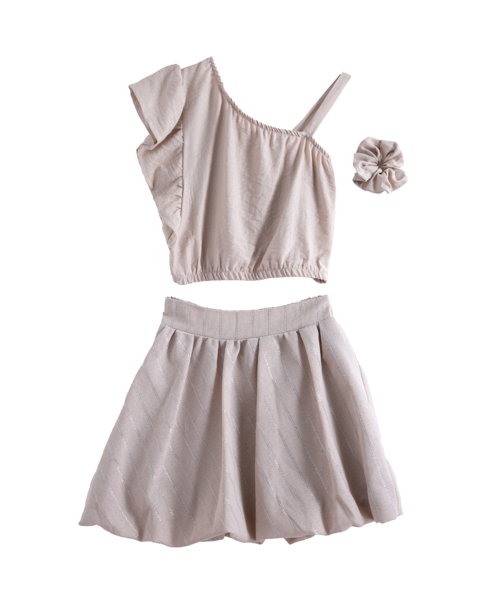 Παιδικά ρούχα - κορίτσι Babylon Fashion - ΣΗΜΑΝΤΙΚΟ: Σε περίπτωση διαφοράς τιμής από το κατάστημα ισχύει παντα και μόνο η τιμή του καταστήματος ΣΕΤ ΜΠΛΟΥΖΑ ΦΟΥΣΤΑ - ΤΥΠΟΣ ΤΥΠΟΣ