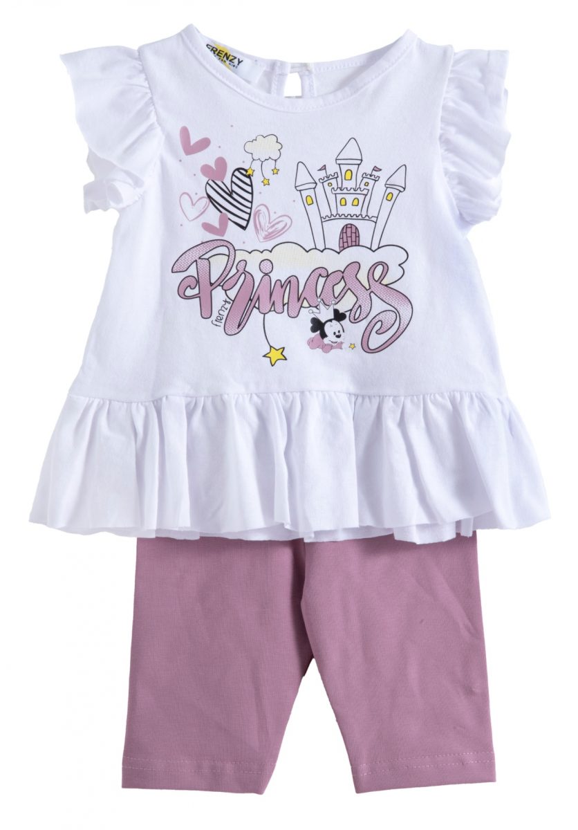 Παιδικά ρούχα - κορίτσι Babylon Fashion - ΣΗΜΑΝΤΙΚΟ: Σε περίπτωση διαφοράς τιμής από το κατάστημα ισχύει παντα και μόνο η τιμή του καταστήματος ΣΕΤ ΜΠΛΟΥΖΑ ΚΟΛΑΝ - Λευκο ροζ dusty ΛΕΥΚΟ ΡΟΖ DUSTY