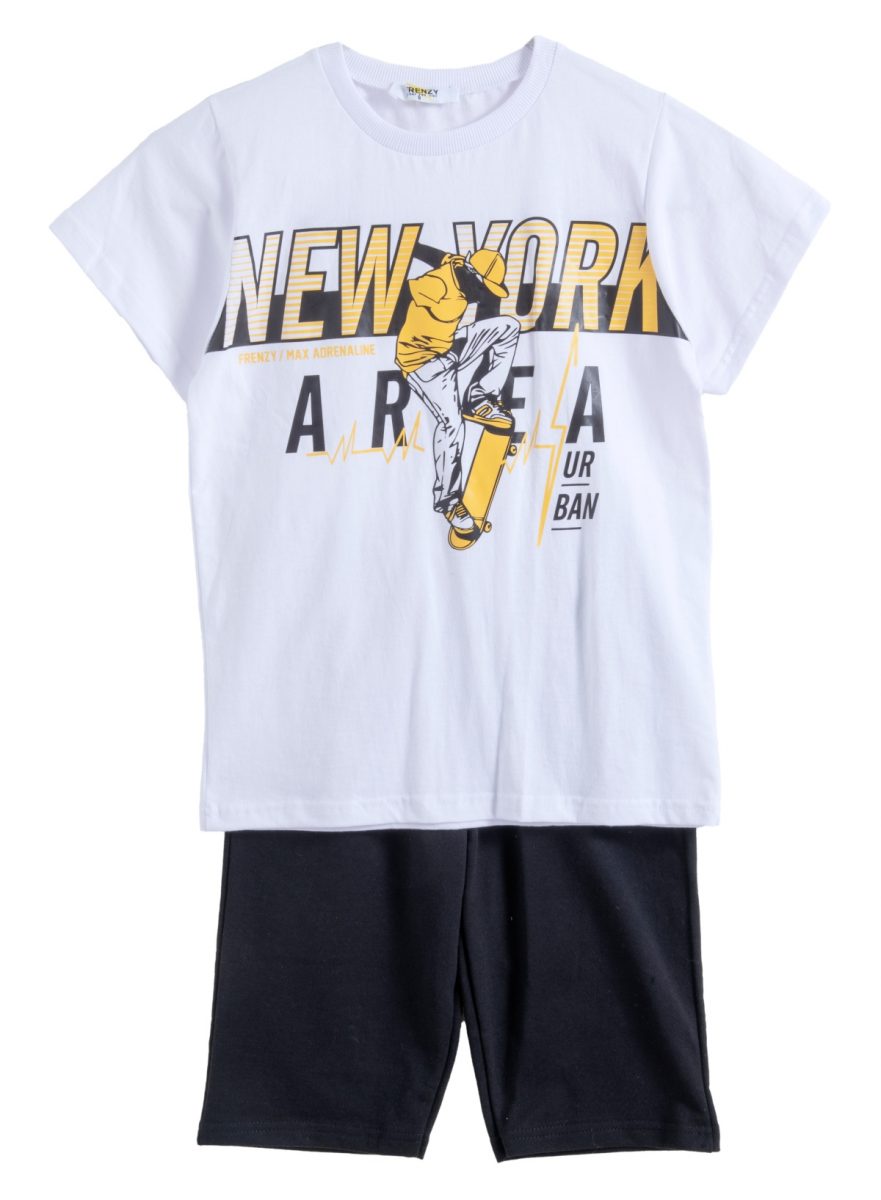 Παιδικά ρούχα - κορίτσι Babylon Fashion - ΣΗΜΑΝΤΙΚΟ: Σε περίπτωση διαφοράς τιμής από το κατάστημα ισχύει παντα και μόνο η τιμή του καταστήματος ΣΕΤ ΜΠΛΟΥΖΑ ΒΕΡΜΟΥΔΑ - ΛΕΥΚΟ ΜΑΥΡΟ ΛΕΥΚΟ ΜΑΥΡΟ