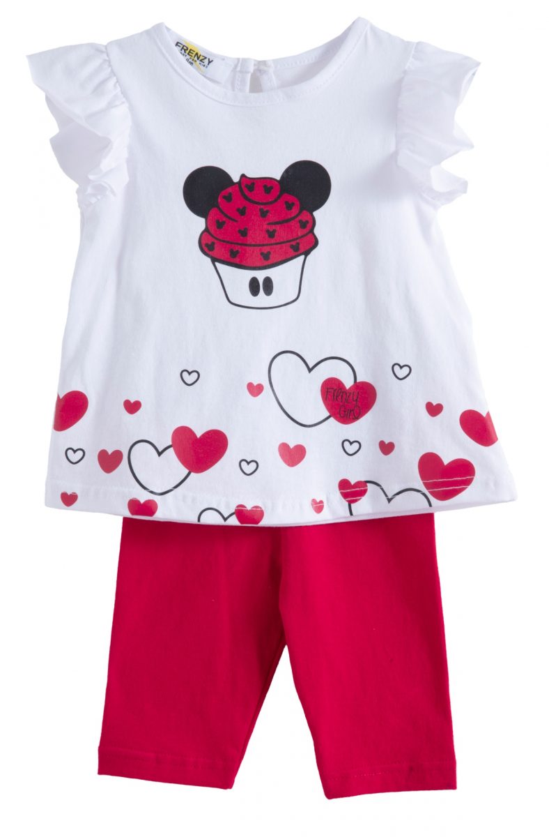 Παιδικά ρούχα - κορίτσι Babylon Fashion - ΣΗΜΑΝΤΙΚΟ: Σε περίπτωση διαφοράς τιμής από το κατάστημα ισχύει παντα και μόνο η τιμή του καταστήματος ΣΕΤ ΜΠΛΟΥΖΑ ΚΟΛΑΝ - ΛΕΥΚΟ ΚΟΚΚΙΝΟ ΛΕΥΚΟ ΚΟΚΚΙΝΟ