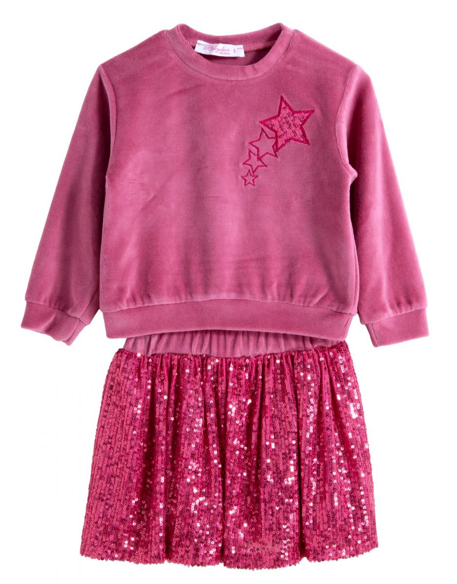 Παιδικά ρούχα - κορίτσι Babylon Fashion - ΣΗΜΑΝΤΙΚΟ: Σε περίπτωση διαφοράς τιμής από το κατάστημα ισχύει παντα και μόνο η τιμή του καταστήματος ΣΕΤ ΜΠΛΟΥΖΑ ΦΟΥΣΤΑ - ΤΥΠΟΣ ΤΥΠΟΣ