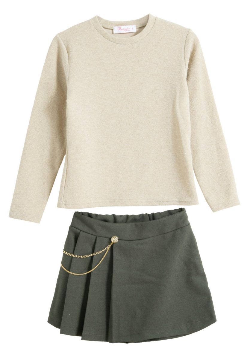 Παιδικά ρούχα - κορίτσι Babylon Fashion - ΣΗΜΑΝΤΙΚΟ: Σε περίπτωση διαφοράς τιμής από το κατάστημα ισχύει παντα και μόνο η τιμή του καταστήματος ΣΕΤ ΜΠΛΟΥΖΑ ΦΟΥΣΤΑ - ΤΥΠΟΣ ΤΥΠΟΣ