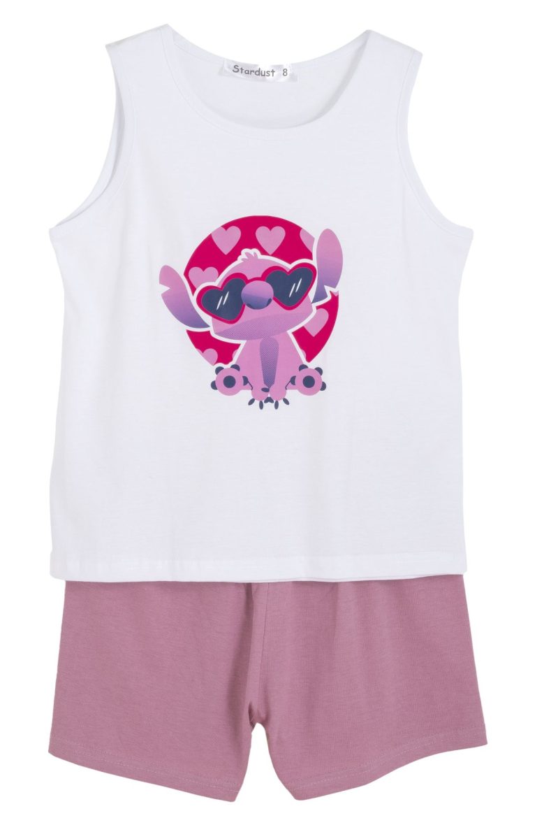 ΣΕΤ ΠΙΤΖΑΜΑ - ΛΕΥΚΟ ΡΟΖ DUSTY ΛΕΥΚΟ ΡΟΖ DUSTY