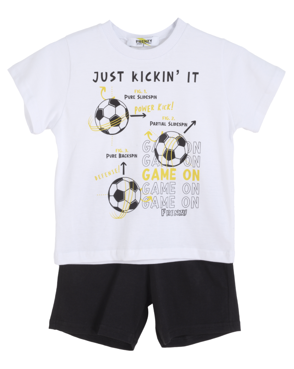 ΣΕΤ ΜΠΛΟΥΖΑ ΒΕΡΜΟΥΔΑ - ΛΕΥΚΟ ΜΑΥΡΟ ΛΕΥΚΟ ΜΑΥΡΟ