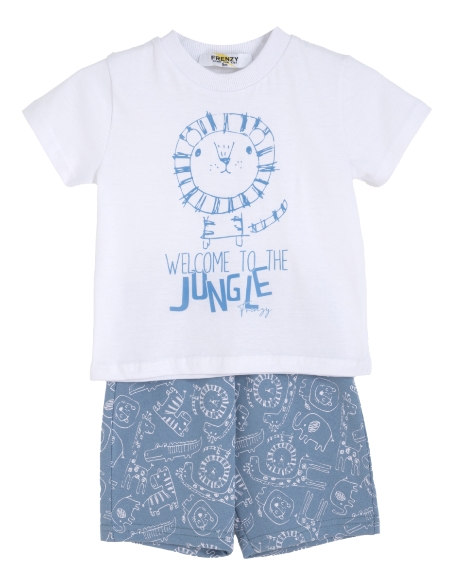 ΣΕΤ ΜΠΛΟΥΖΑ ΒΕΡΜΟΥΔΑ - ΛΕΥΚΟ ΡΑΦ ΛΕΥΚΟ ΡΑΦ