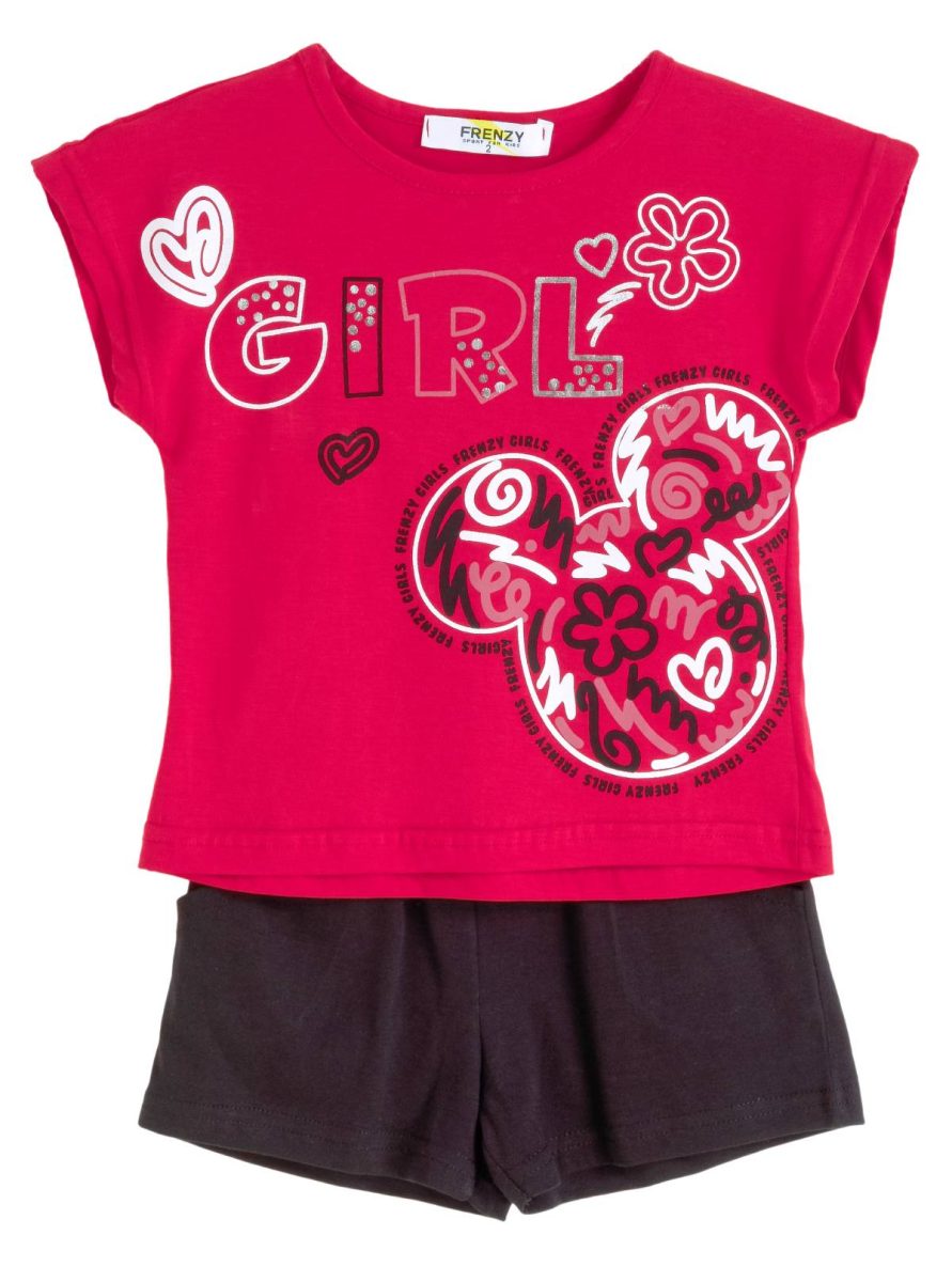 ΣΕΤ ΜΠΛΟΥΖΑ ΣΟΡΤΣ - ΚΟΚΚΙΝΟ ΜΑΥΡΟ ΚΟΚΚΙΝΟ ΜΑΥΡΟ