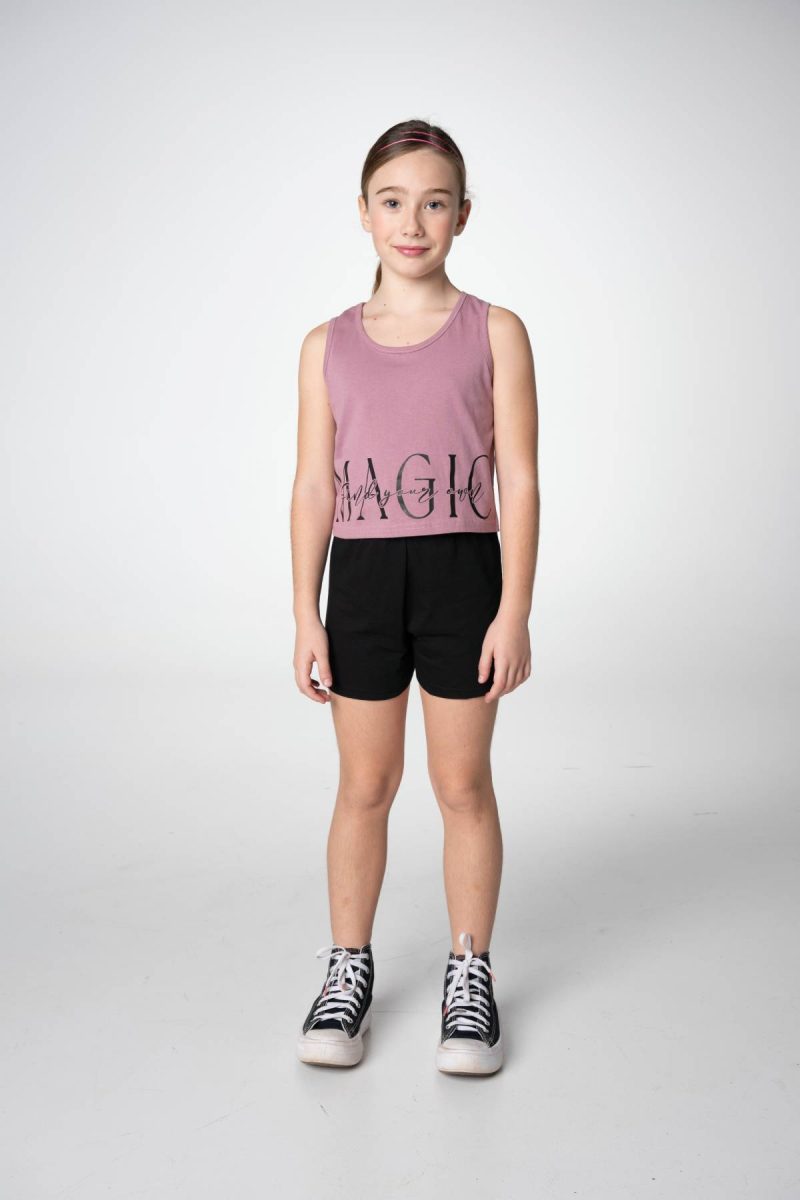 ΣΕΤ ΜΠΛΟΥΖΑ ΣΟΡΤΣ - ΡΟΖ DUSTY ΜΑΥΡΟ ΡΟΖ DUSTY ΜΑΥΡΟ