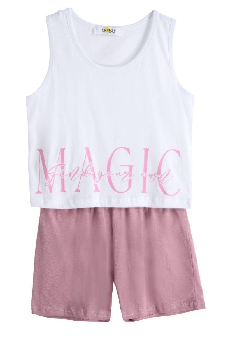 ΣΕΤ ΜΠΛΟΥΖΑ ΣΟΡΤΣ - ΛΕΥΚΟ ΡΟΖ DUSTY ΛΕΥΚΟ ΡΟΖ DUSTY