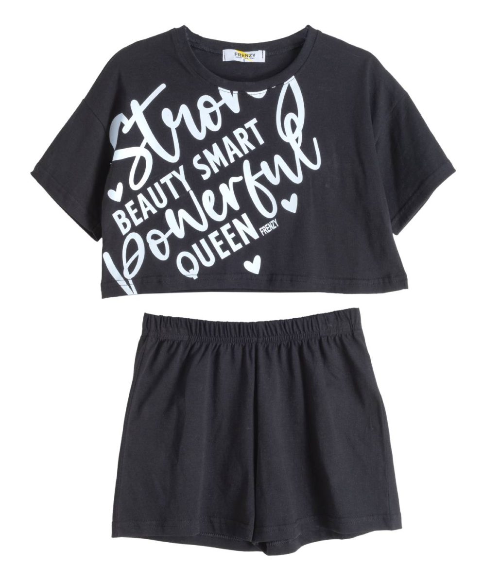 ΣΕΤ ΜΠΛΟΥΖΑ ΣΟΡΤΣ - ΜΑΥΡΟ ΜΑΥΡΟ