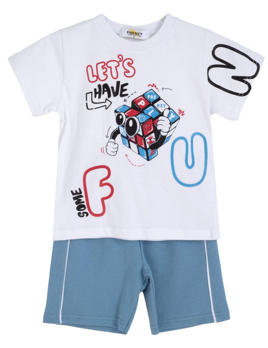 ΣΕΤ ΜΠΛΟΥΖΑ ΒΕΡΜΟΥΔΑ - ΛΕΥΚΟ ΡΑΦ ΛΕΥΚΟ ΡΑΦ