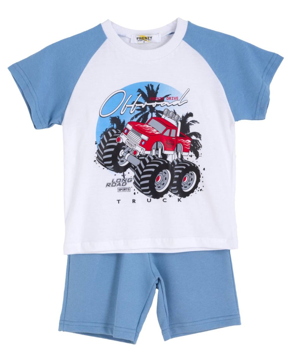 ΣΕΤ ΜΠΛΟΥΖΑ ΒΕΡΜΟΥΔΑ - ΛΕΥΚΟ ΡΑΦ ΛΕΥΚΟ ΡΑΦ