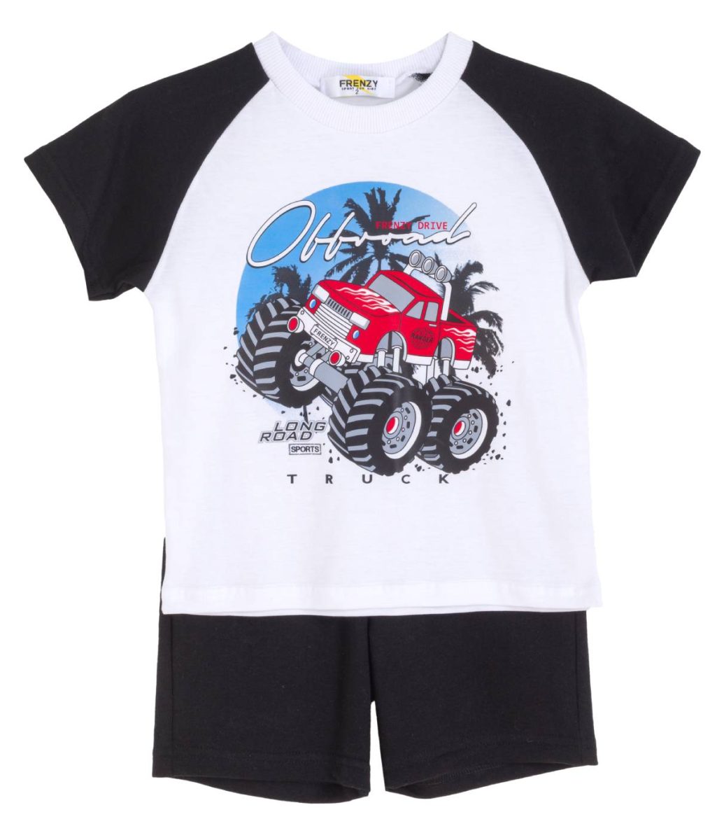 ΣΕΤ ΜΠΛΟΥΖΑ ΒΕΡΜΟΥΔΑ - ΛΕΥΚΟ ΜΑΥΡΟ ΛΕΥΚΟ ΜΑΥΡΟ