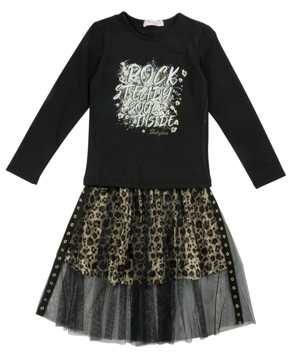 Παιδικά ρούχα - κορίτσι Babylon Fashion - ΣΗΜΑΝΤΙΚΟ: Σε περίπτωση διαφοράς τιμής από το κατάστημα ισχύει παντα και μόνο η τιμή του καταστήματος ΣΕΤ ΜΠΛΟΥΖΑ ΦΟΥΣΤΑ - ΤΥΠΟΣ ΤΥΠΟΣ